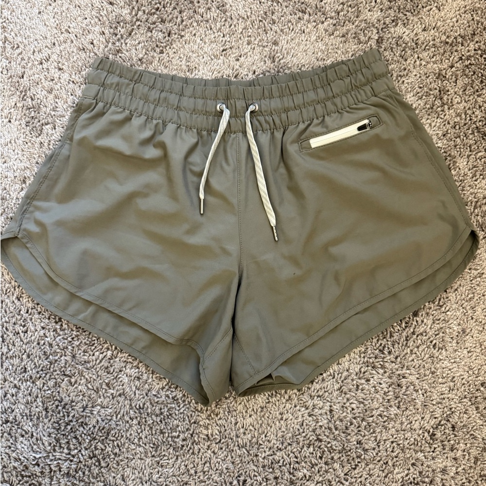 VUORI Women's Olive Green Shorts